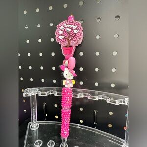👉 Handmade Hello Kitty Money Tree Beaded Pen | Exact Item Shown